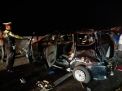 Dua Kendaraan Kecelakaan di Tol Nganjuk-Kertosono, 6 Orang Terluka