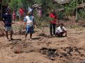 Semburan Api Muncul dari Tanah Tegalan di Ponorogo Gemparkan Warga