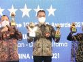 Pemprov dan Bank Jatim Borong Penghargaan di Ajang Top BUMD Award 2021