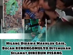 Bocah di Magetan Diduga Disembunyikan Makhluk Halus, Ternyata...