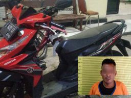 Penadah Motor Curian Menyerah saat Terkepung di Jembatan Suramadu