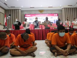 Bikin Onar saat Konvoi Lalu Keroyok Warga, 72 Pesilat di Jatim Diringkus