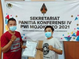 9 Kandidat Ambil Formulir Pendaftaran Calon Ketua PWI Mojokerto