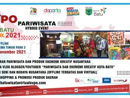 Dorong Ekonomi Masyarakat, Disparta Kota Batu Gelar Expo Pariwisata Hybrid Event