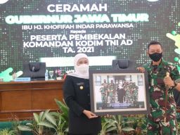 Pesan Gubernur Khofifah Kepada Dandim se-Indonesia