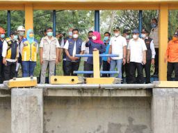 Antisipasi Banjir di Sampang, Khofifah Tinjau Tiga Rumah Pompa Kemuning