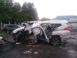 Usai Kecelakaan, Mobil Vanessa Angel Diamankan Polres Jombang