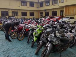 Motor Terjaring Razia Balap Liar di Mojokerto, Polisi: Diambil Awal Tahun Baru