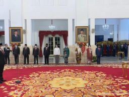 Mayjen Suharyanto Dilantik Presiden Jokowi Jadi Kepala BNPB