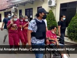 Video: Polisi Amankan Pelaku Curas dan Perampasan Motor