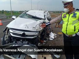 Photo Talk: Artis Vanessa Angel dan Suami Kecelakaan