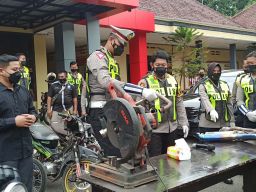 Aksi Tim Speed Warok Polres Ponorogo: Tindak 473 Pelanggar, Sita 3 STNK Palsu