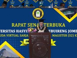 Menag dan Menparekraf RI Hadiri Wisuda ke-30 Unhasy 2021
