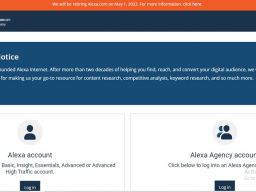 Amazon Tutup Alexa.com Mei 2022