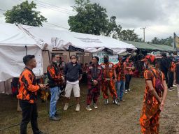 Bantuan dari SAPMA Pemuda Pancasila Jatim untuk Korban Erupsi Semeru