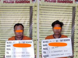 Dua Pelaku Sindikat Curanmor di Magetan Diringkus, 3 Unit Motor Diamankan