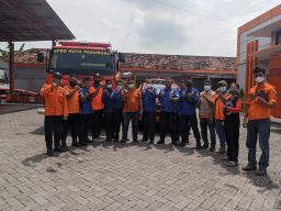 Pemkot Pasuruan Kirim 12 Personel dan 1 Damkar Bantu Penanganan Erupsi Semeru