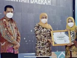 HKN Ke-57, Kota Mojokerto Terima Penghargaan Penanganan Pandemi Terbaik