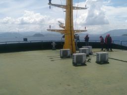 Arus Penumpang Penyeberangan Rute Kayangan - Pototano Kembali Normal