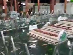 Komplek Makam Syeh Maulana Malik Ibrahim Gresik Tergenang Banjir