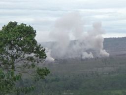 Usai Gemuruh, Gunung Semeru Keluarkan Lahar Dingin