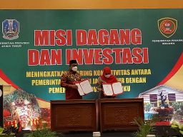 Pemprov Jatim Teken Kerjasama Misi Dagang dan Investasi dengan Maluku
