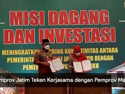Video: Pemprov Jatim Teken Kerjasama dengan Pemprov Maluku