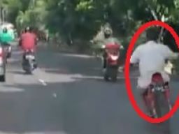 Viral, Video Pemotor Ugal-ugalan di Madiun Adu Moncong
