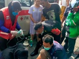 Nenek di Surabaya Tewas Tertabrak Dua Motor