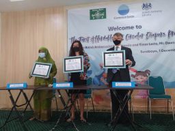 Common Seas Indonesia Luncurkan Popok Kain untuk Atasi Sampah Sungai Brantas