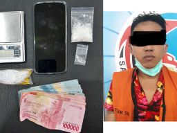 Gerebek Kamar Kos Pengedar di Surabaya, Polisi Sita 7,13 Gram Sabu