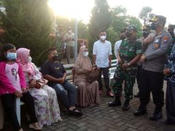 Polisi dan TNI Cek Kesiapan Tempat Wisata di Mojokerto Jelang Nataru