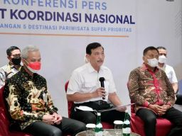 Luhut Pimpin Rakornas Pengembangan Lima Destinasi Pariwisata Super Prioritas