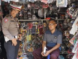 Satlantas Polres Ponorogo Sisir Bengkel Motor Penjual Knalpot Brong