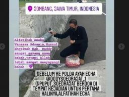 Ayah Vanessa Angel Tabur Bunga di Tol Jombang, Pengelola: Membahayakan Pengguna