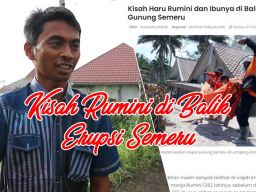 Video: Kisah Rumini di Balik Erupsi Semeru