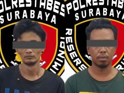Terlibat Pembegalan di Surabaya, Dua Anggota Geng Motor Diringkus