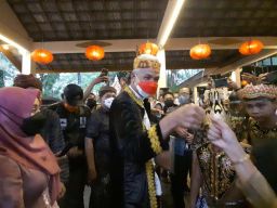 Mampir di Mahavihara Mojokerto, Ganjar Ajak Milenial Pelajari Sejarah Majapahit