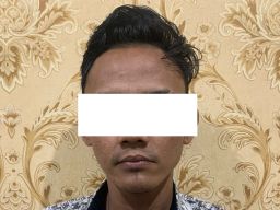 Residivis Curanmor Tertangkap Jual Ineks di Parkiran Masjid Merah Pasuruan