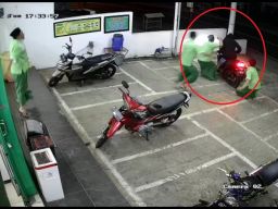 Gagal Beraksi di Toko Basmalah Pasuruan,  Motor Maling Malah Ditinggal Kabur