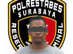 Asyik Ngopi, Spesialis Jambret HP Ditangkap Polrestabes Surabaya