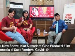 Cak Now Show: Kiat Sutradara Gina Produksi Film Indonesia di Saat Pandemi Covid