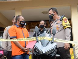 Pria asal Sidoarjo Bawa Kabur 3 Motor Warga Madiun