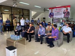 AHY Didoakan Jadi Presiden saat Berkunjung ke Pabrik Maspion di Sidoarjo