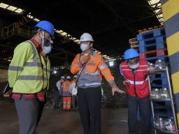 Kedubes Jepang di Indonesia Kunjungi Fasilitas Pengolahan Limbah di SBI Narogong