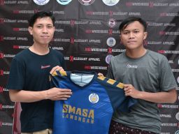 Tim Futsal Pelajar Lamongan Dapat Support Apparel Lokal