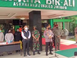 Kapolri Tinjau HAH Sukolilo Surabaya: Cek Fasilitas hingga Beri Bantuan