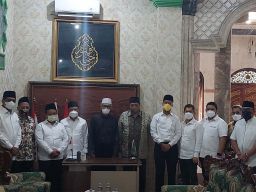 Ketum Golkar Silaturahmi ke Kediaman Rais Aam PBNU, Ini yang Dibahas