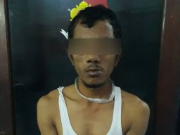 Residivis Pencuri HP Resahkan Warga Pandaan, Diringkus saat Berdagang Keliling