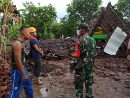 Rumah di Magetan Roboh saat Renovasi, 3 Orang Luka-luka